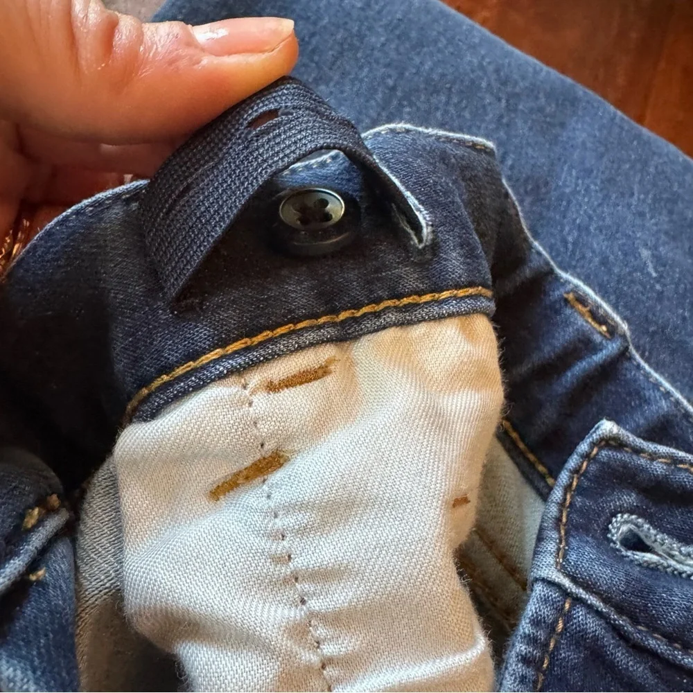 GAP Kids Denim Stretch Jeans - Husky Fit, Dark Blue